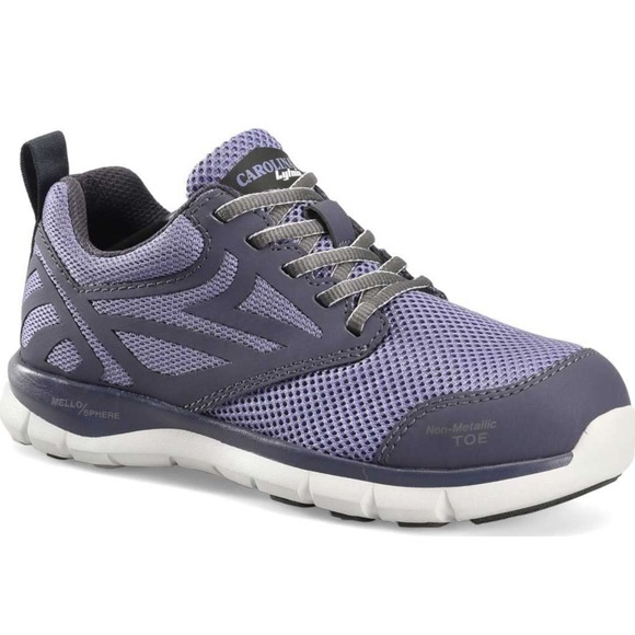 Carolina Shoes - Carolina CA1942 Women's Comp Toe EH Slip Resistant Work Shoe Plum NIB - Size 8.5